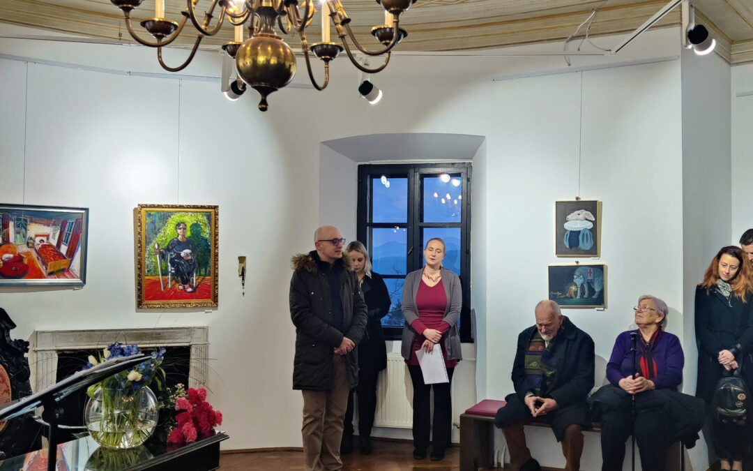 V Galeriji gradu Bogenšperk na ogled likovna dela Društva LILA