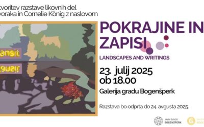 Pokrajine in zapisi v Galeriji gradu Bogenšperk