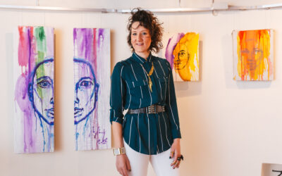 Opening of the exhibition of the academic painter Nuša Smolič: HAPP(N)IS