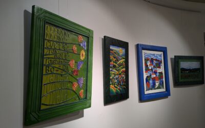 Odprtje razstave Andreja Hostnika: “Mozaik likovnega ustvarjanja”