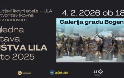Otvoritev likovne razstave: PREGLEDNA RAZSTAVA DRUŠTVA LILA 2025