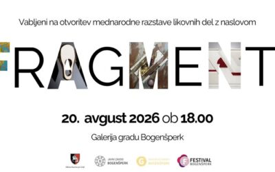 Odprtje razstave Fragmenti